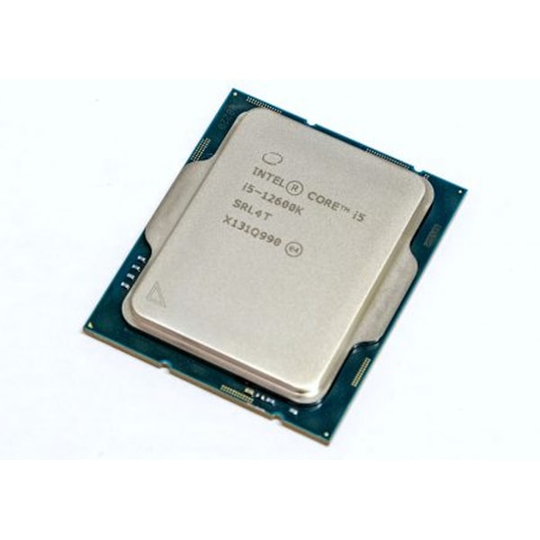 Helt ny Intel Core i5-12600K Tray Processor svart