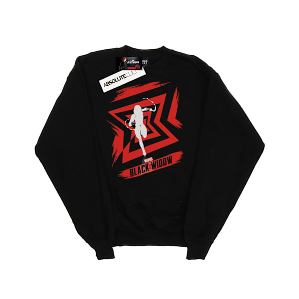 Marvel Herr Svart Änka Filmikon Run Sweatshirt XXL Svart Black XXL