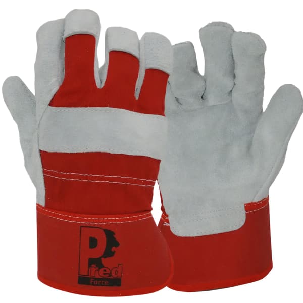 Predator Läder Riggerhandskar (10-pack) En Storlek Röd/Vit Red/White One Size