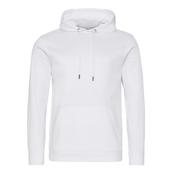 AWDis Unisex Polyester Sports Hoodie XXL Arctic White för vuxna Arctic White XXL