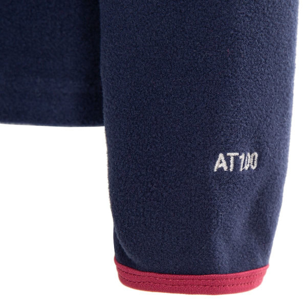 Trespass Sybil Microfleece för Barn/Flickor 5/6 År Navy/Hallon Navy/Raspberry 5/6 Years