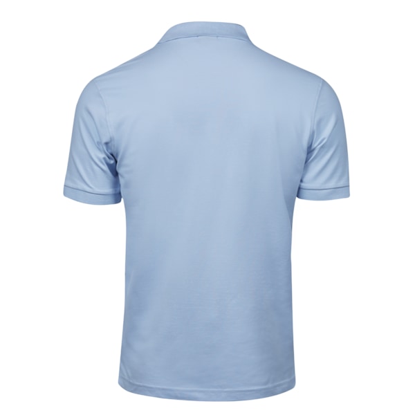 Tee Jays Herr Luxury Stretch Kortärmad Polotröja M Ljus Blå Light Blue M