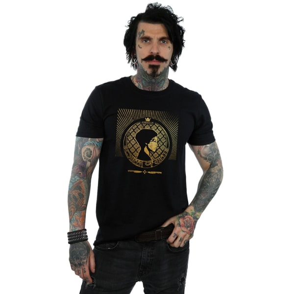 Supernatural Mens Abbadon Crest T-Shirt 4XL Svart Black 4XL