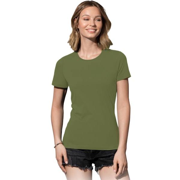 Stedman Dam/Damer Classic Tee M Hunters Green Hunters Green M