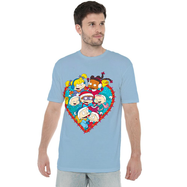 Rugrats Herr Tommy Chucky & Angelica Fotografi Jul T-shirt Light Blue M