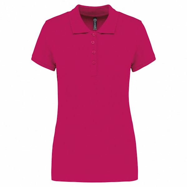 Kariban Dam/Dam Pique Poloshirt XXL Fuchsia Fuchsia XXL