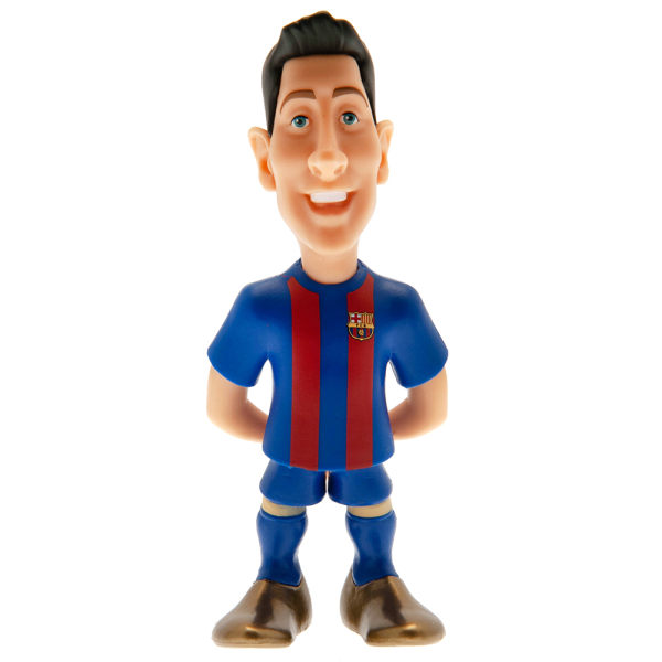 FC Barcelona Robert Lewandowski MiniX Fotbollsfigur One Siz Blue/Red One Size