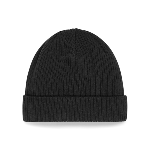 Beechfield Ekologisk Bomullsluva En Storlek Svart Black One Size