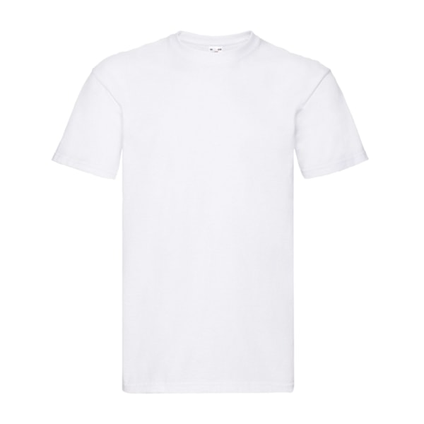 Fruit of the Loom Super Premium Plain T-Shirt XL Vit White XL