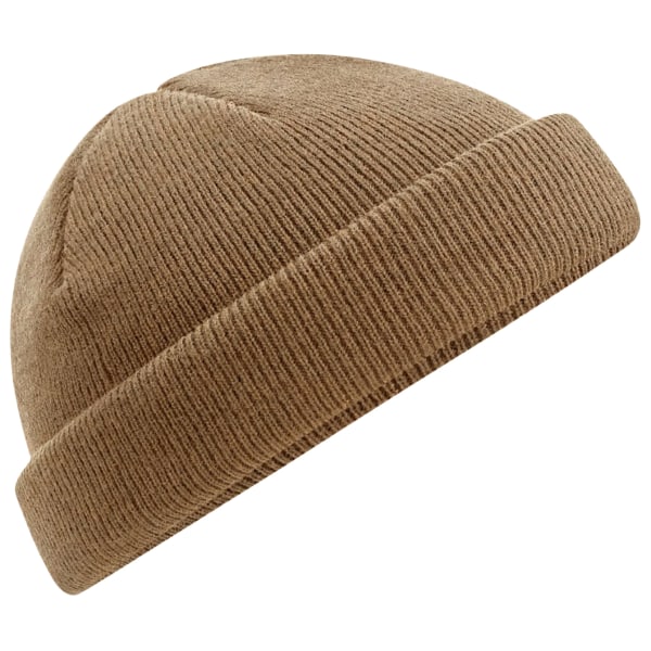 Beechfield Fisherman Mini Recycled Beanie One Size Biscuit Biscuit One Size