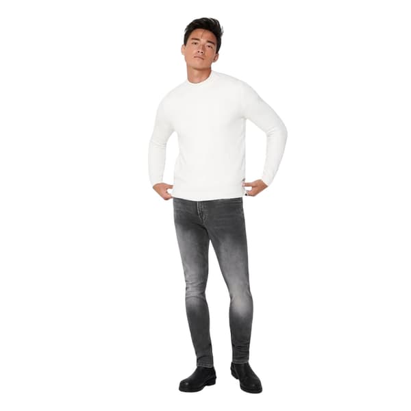 Only Herr Slim Jeans med 5 Fickor 31L Grå Grey 31L