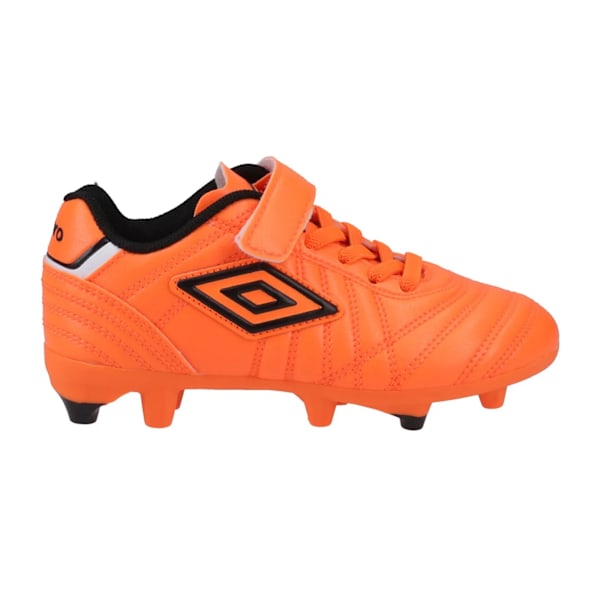 Umbro Speciali Liga fotbollsskor i fast läder för barn Orange 5 UK