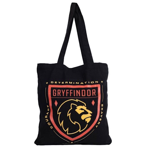Harry Potter Gryffindor Canvas Tote Bag One Size Svart/Röd Black/Red One Size