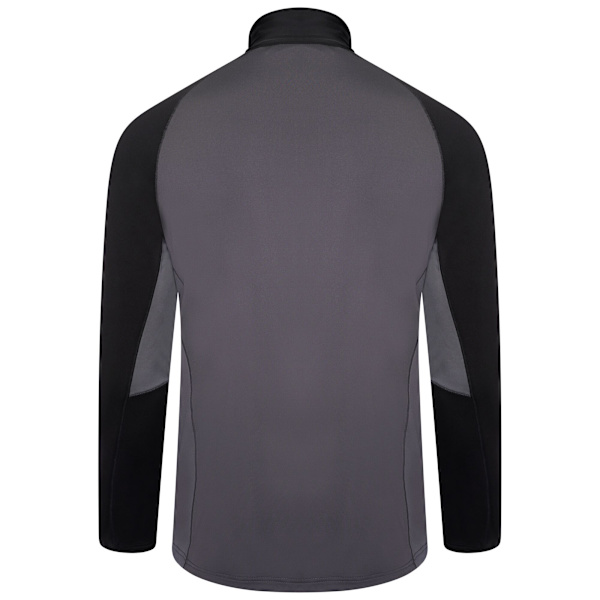 Dare 2B Fuser Core Stretch Halvzip Termisk Topp 3XL Ebony Ebony Grey 3XL