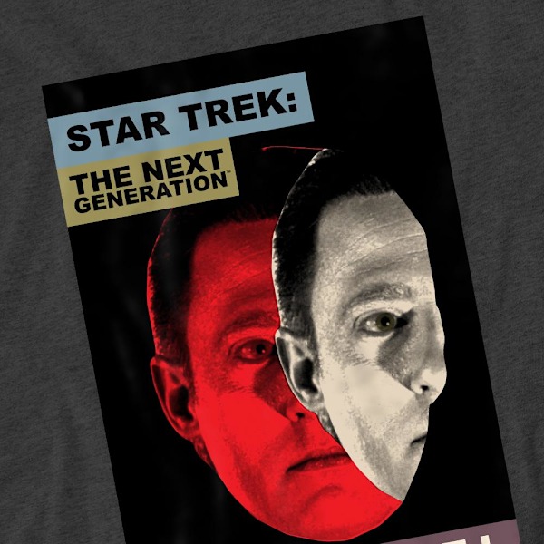 Star Trek Unisex Vuxen The Next Generation Säsong 6 Avsnitt 26 Charcoal L