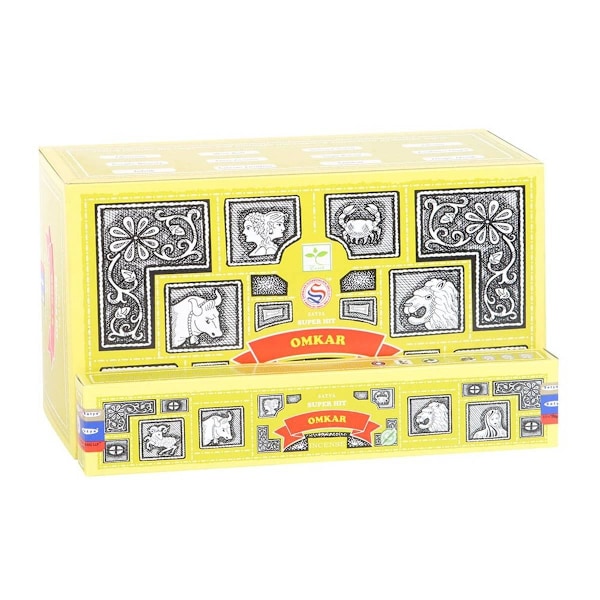 Satya Omkar Super Hit Rökelsepinnar (12-pack) One Size Brun Brown One Size