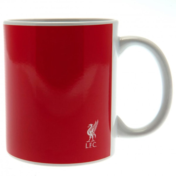 Liverpool FC Mugg En Storlek Vit/Röd White/Red One Size