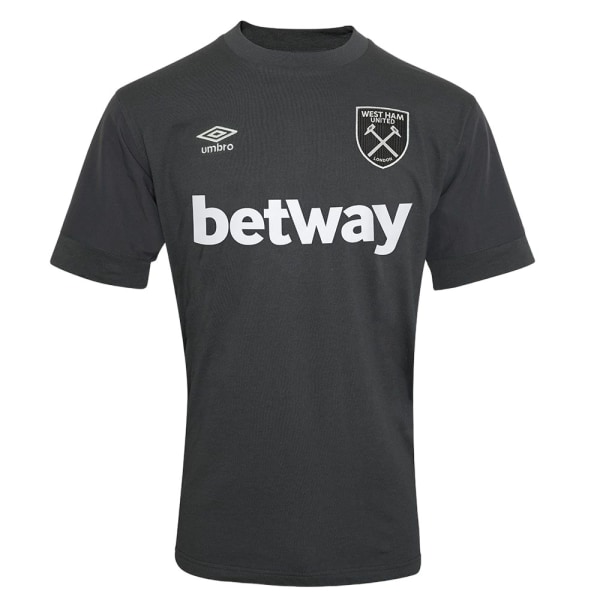 Umbro Herr 23/24 West Ham United FC T-shirt XXL Carbon Carbon XXL