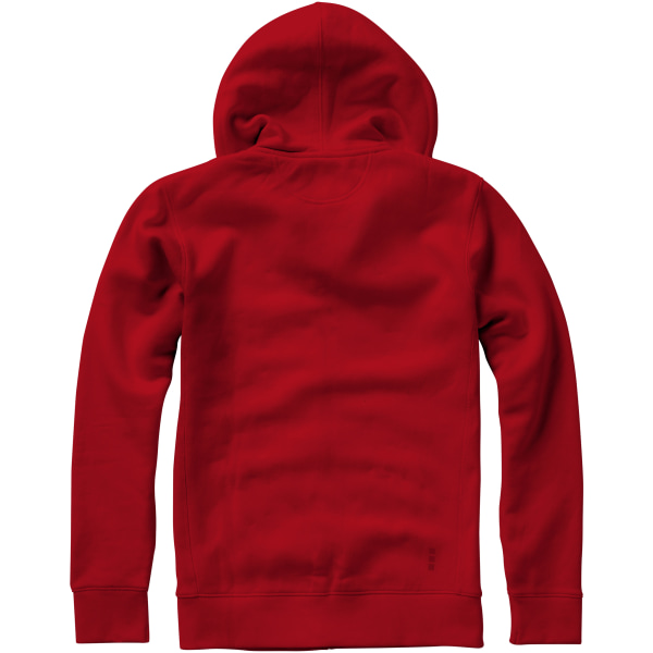 Elevate Mens Arora Hooded Full Zip Sweater XL Röd Red XL