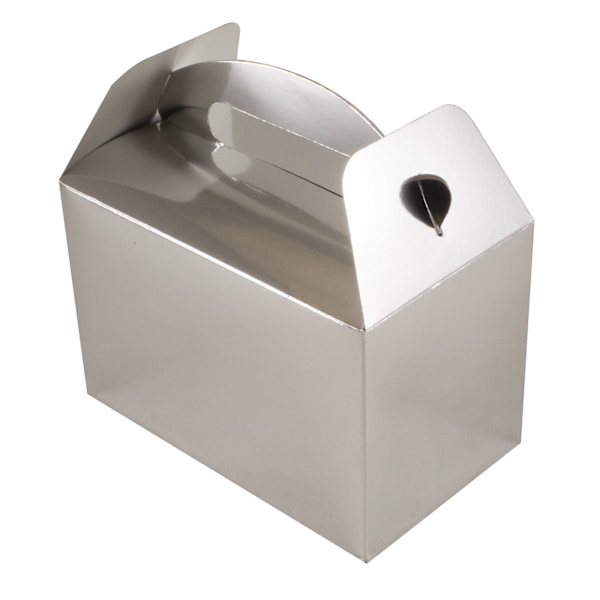 Oaktree Paper Metallic Presentförpackningar (6-pack) One Size Metallic Metallic Silver One Size