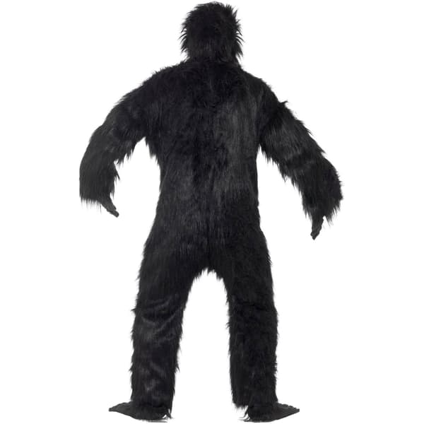 Smiffys Herr Deluxe Gorilladräkt Set One Size Svart Black One Size