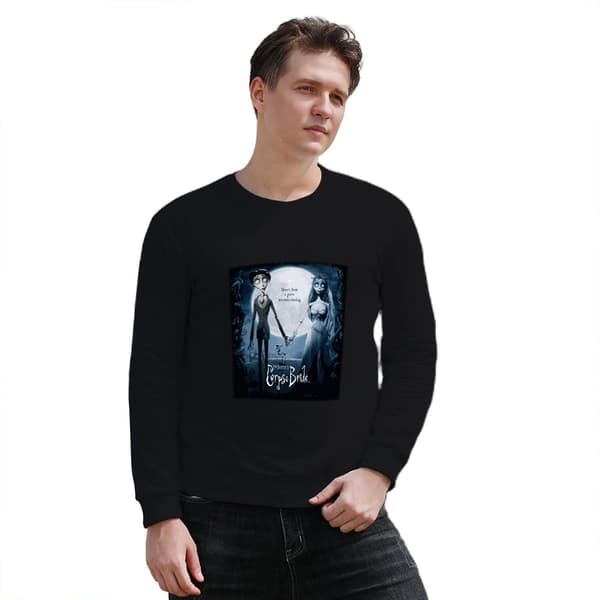 Corpse Bride Herr Poster Sweatshirt M Svart Black M