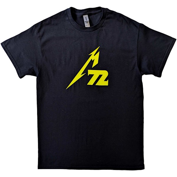 Metallica Unisex Adult 72 Seasons Strobes Photograph Bomull T-S Black M