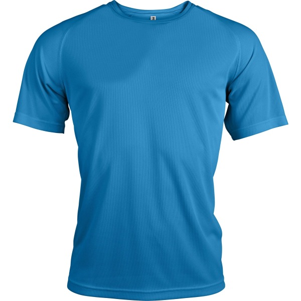 Kariban Mens Proact Sport / Tränings T-Shirt 2XL Aqua Aqua 2XL