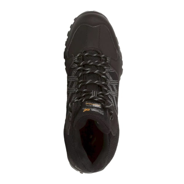 Regatta Mens Edgepoint Mid Waterproof Hiking Shoes 7 UK Black/G Black/Granite 7 UK