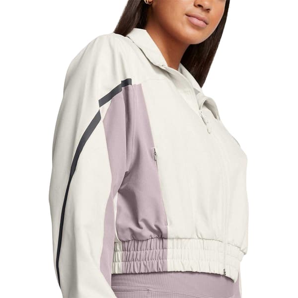 Under Armour Dam/Kvinnor Tröja med trattkrage Långärmad L Vit White L