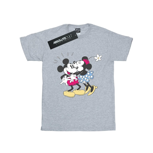 Disney Boys Mickey och Minnie Mouse Kiss T-shirt 9-11 år Spo Sports Grey 9-11 Years