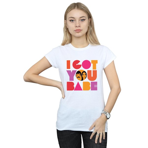 Sonny & Cher Dam/Dam I Got You Bomull T-shirt XL Vit White XL