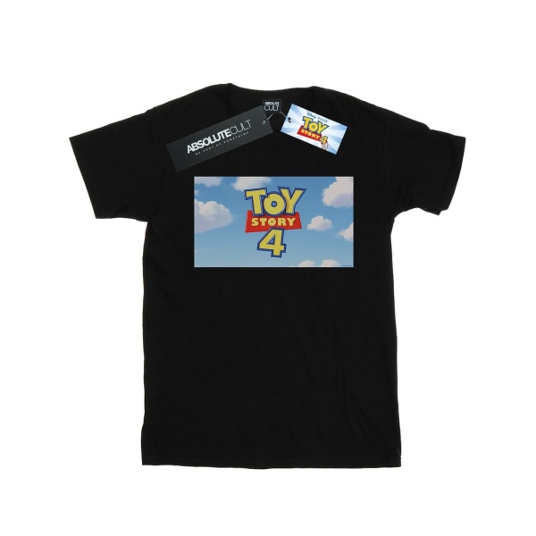Disney Dam/dam Toy Story 4 Cloud-logotyp bomull Pojkvän T- Black 5XL