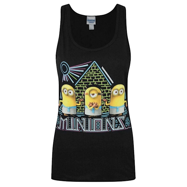Minions Dam/Dam Egyptisk Tank Top L Svart Black L