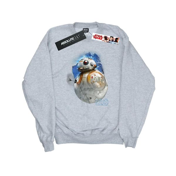 Star Wars The Last Jedi BB-8 Borstad Sweatshirt M Sports G för män Sports Grey M