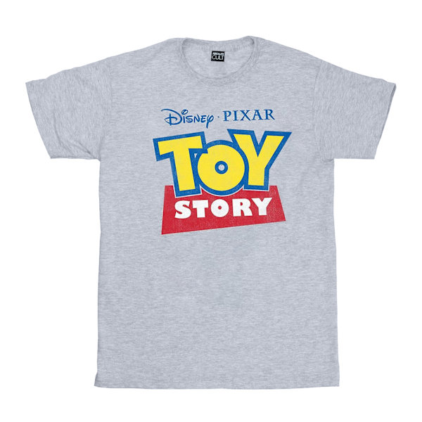 Toy Story Girls Logo T-shirt 12-13 år Sports Grey Sports Grey 12-13 Years