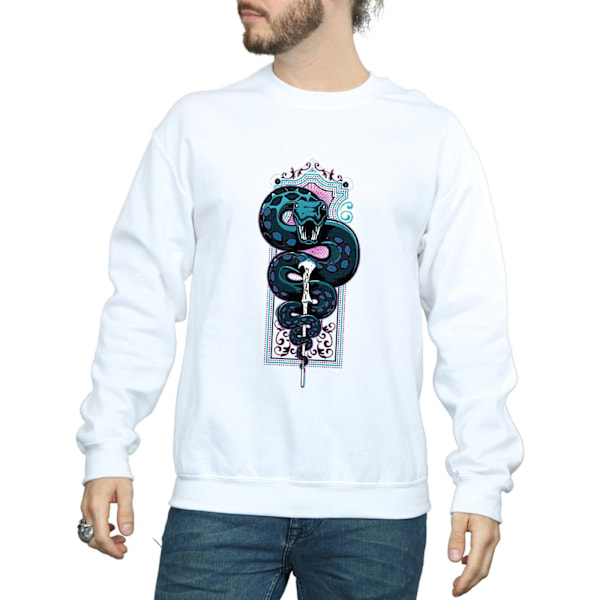 Harry Potter Neon Nagini Sweatshirt XL Vit White XL