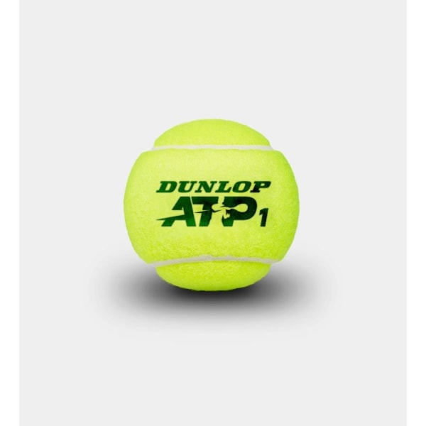 Dunlop ATP-tennisbollar One Size Grön/Svart Green/Black One Size