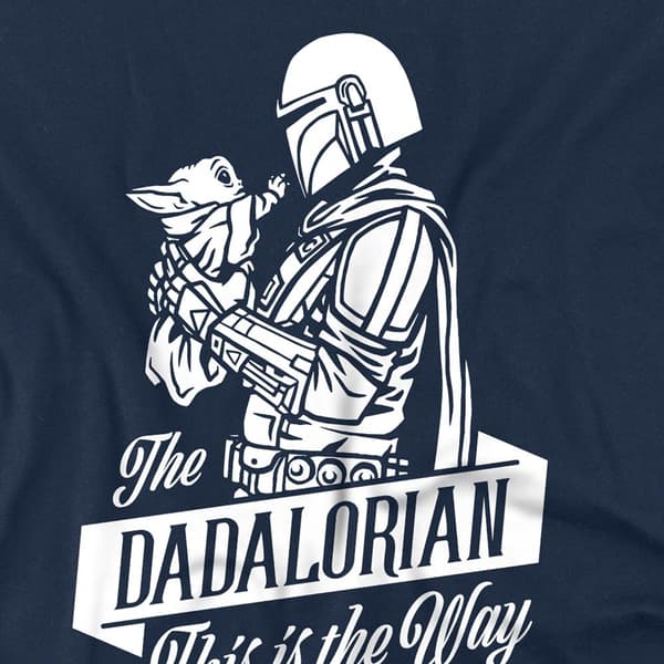 Star Wars Herr Dadalorian Star Wars: The Mandalorian Fars Dag Navy S