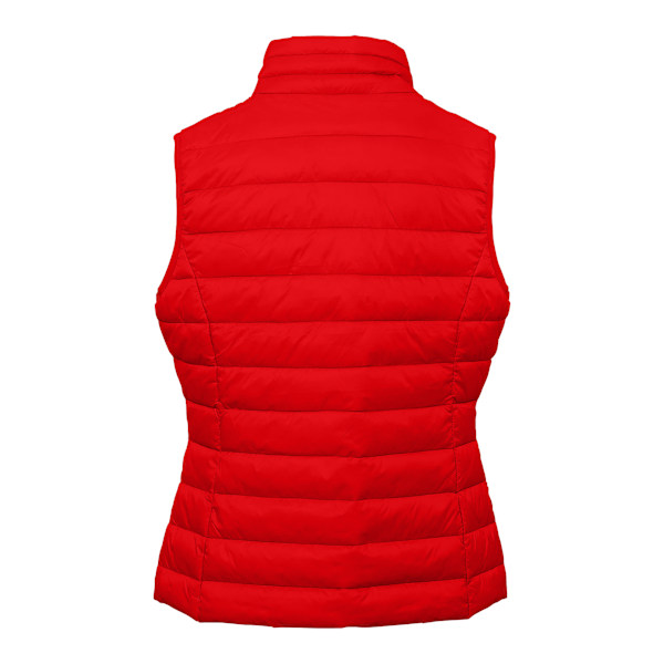 2786 Dam/Dam Terrain Sleeveless Padded Gilet XL Röd Red XL