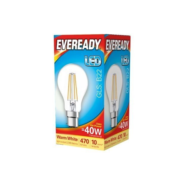 Eveready LED GLS-lampa One Size Varmvit Warm White One Size