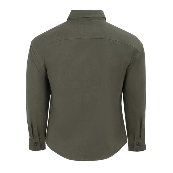Firetrap Herr Logotyp Tung Långärmad Skjorta XS Grå Grey XS