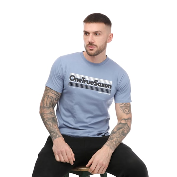 One True Saxon Herr Forever T-Shirt M Blå Blue M