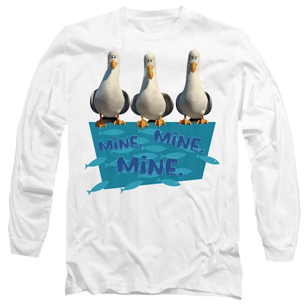 Hitta Nemo Unisex Vuxen Min Min Min T-Shirt M Vit White M