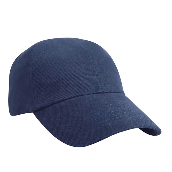 Result Headwear Unisex Vuxen Tung Borstad Bomull Låg Profil B Navy One Size