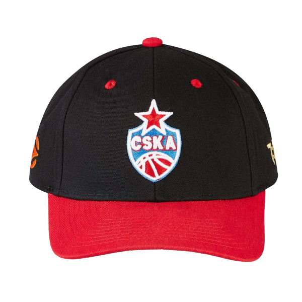 Tokyo Time Unisex vuxen CSKA Moscow cap One Size Svart Black/Red One Size