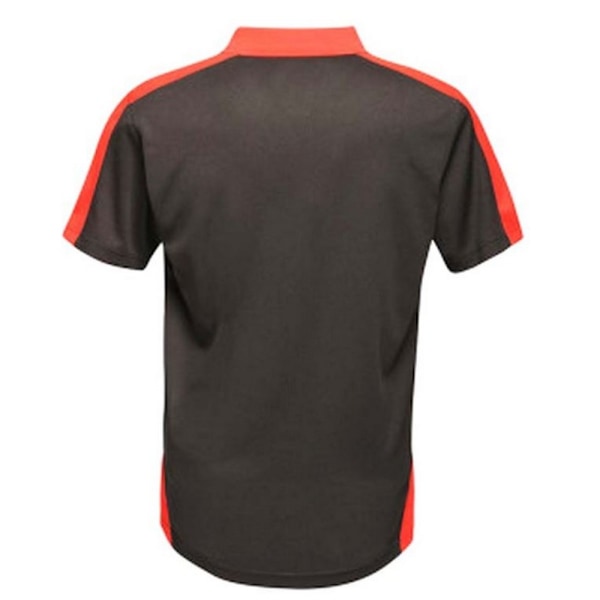 Regatta Contrast Coolweave Pique Poloskjorta S Svart/Klassisk Röd Black/Classic Red S