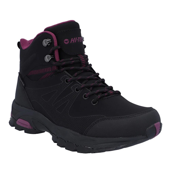 Hi-Tec Dam/Dam Jackdaw Vattentäta Mid Cut Stövlar 5 UK Svart Black/Burgundy 5 UK