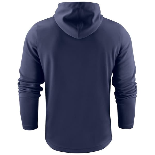 Printer RED Herr Layback Hoodie 3XL Marinblå Navy 3XL