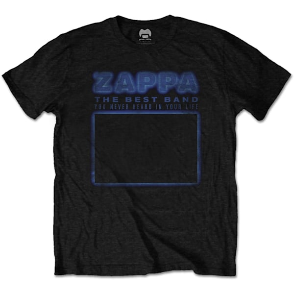 Frank Zappa Unisex Adult Never Heard Bomull T-shirt M Svart Black M